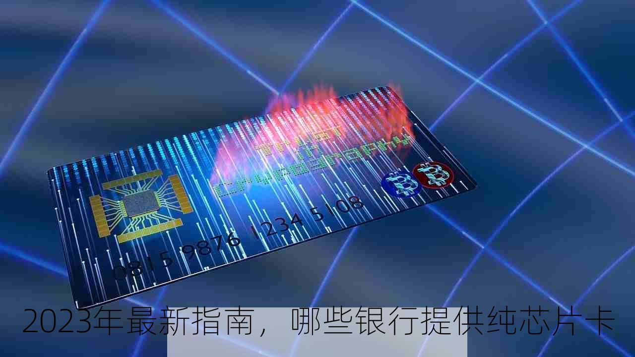 2023年最新指南，哪些银行提供纯芯片卡