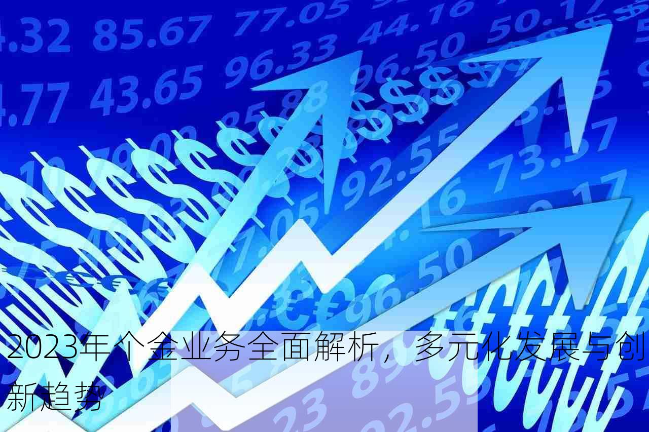 2023年个金业务全面解析，多元化发展与创新趋势